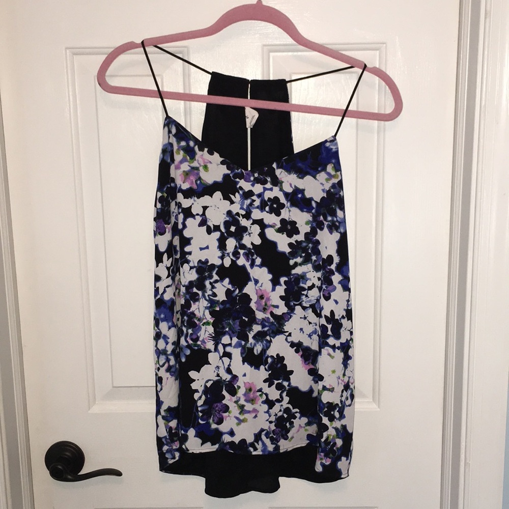 Express floral reversible top